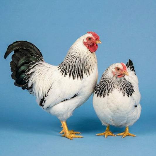 Bantam Columbian Wyandotte Started Pullets